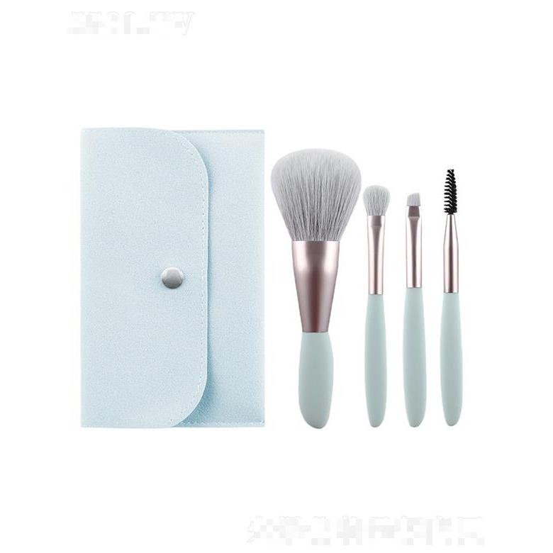 卓爾雅化妝工具   散粉刷遮瑕刷跨境   4支迷你化妝刷套裝