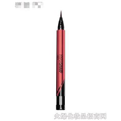 美寶蓮極細防水炫色眼線液筆紅棕