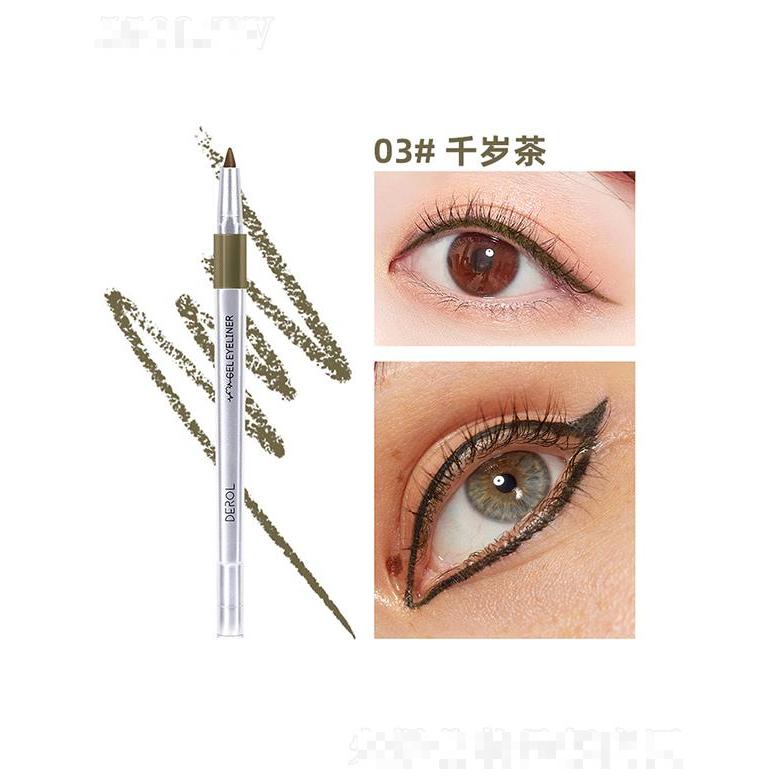 DEROL彩色眼線膠筆03#千歲茶