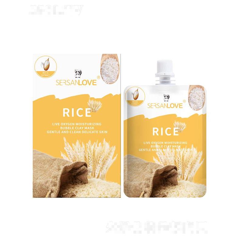 奢賞之戀大米泡泡面膜