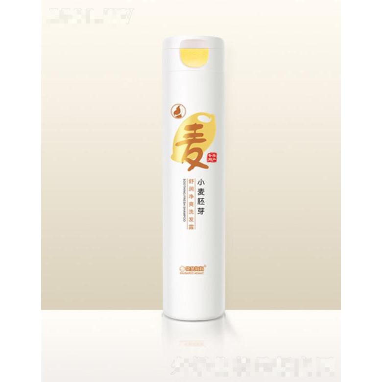 袋鼠媽媽小麥胚芽舒潤凈爽洗發露 300g溫和清潔頭發表面污垢