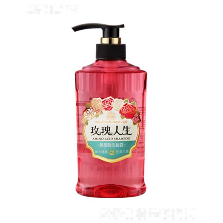 美吾發玫瑰人生氨基酸洗發露 475ml修護受損發質