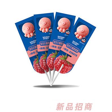 貝拉寶貝愛伢無糖棒棒糖 樹莓味