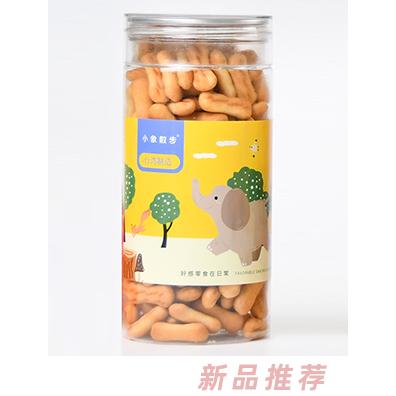 小象散步小小骨頭數字圓餅玉米造型餅干臺灣制造小零食