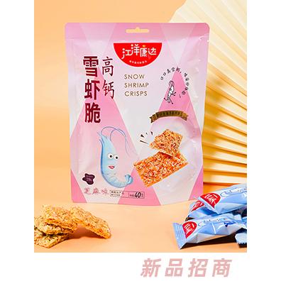 江洋康達(dá)高鈣雪蝦脆 芝麻味