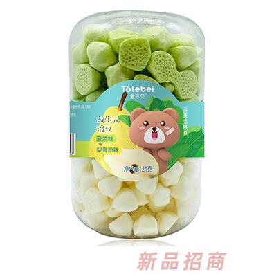 童樂(lè)貝益生元溶豆火龍果梨膏酸奶梨膏菠菜梨膏原味混合口味溶豆豆
