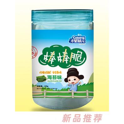 才星狀元棒棒脆磨牙棒椰奶蛋卷瓶裝