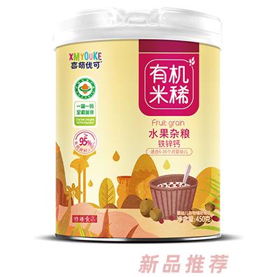喜萌優可有機米稀 水果雜糧