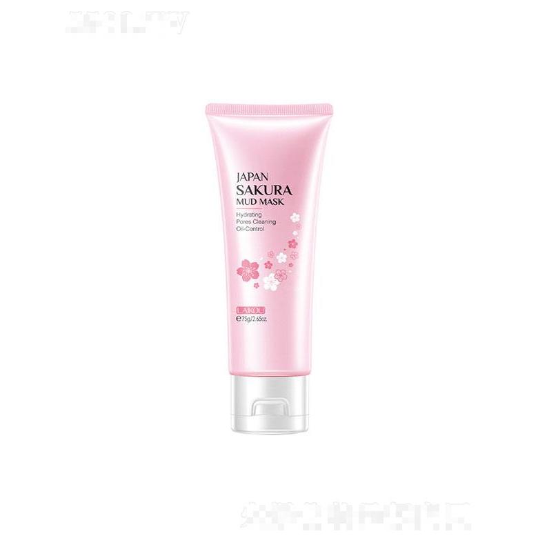 汕頭市威仕達   萊蔻櫻花泥漿面膜  75g  補水保濕   清潔毛孔