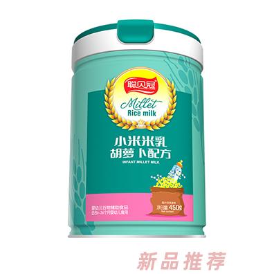 聰貝冠小米米乳-胡蘿卜配方罐裝