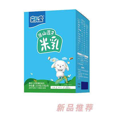 嘉唄噯米乳淮山蓮子胡蘿卜蘋果鐵鋅鈣多種口味兒童沖調米粉