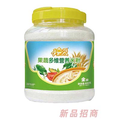 多嘉愛營養(yǎng)米粉桶裝果蔬多維胡蘿卜淮山薏米鐵鋅鈣多種口味沖調米粉