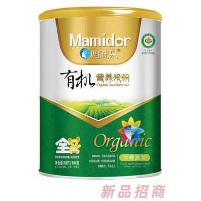 媽咪朵大骨蔬菜淮山薏米菌菇胡蘿卜鐵鋅鈣有機營養米粉