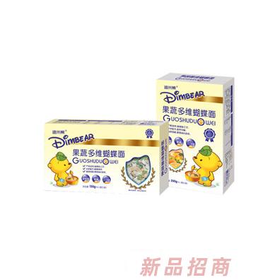迪米熊果蔬多維蝴蝶面核桃芝麻營養(yǎng)面淮山八珍顆粒面五谷雜糧營養(yǎng)面