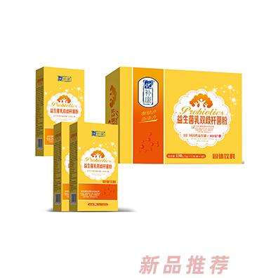 優補康益生菌乳雙歧桿菌粉膳食纖維鈣鐵鋅粉150g原料來自臺灣品質純凈