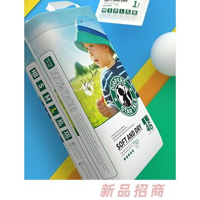 明星故事嬰兒紙尿褲 大容量吸收芯輕薄透氣干爽醫護級認證嬰兒紙尿褲招商