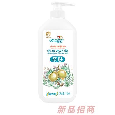 天使森林山茶籽精華洗發沐浴露 750ml
