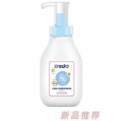 小奕噠小甘菊柔潤(rùn)洗發(fā)沐浴二合一1000ml