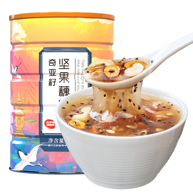 歐享客序木堂奇亞籽堅果水果藕粉oem代工