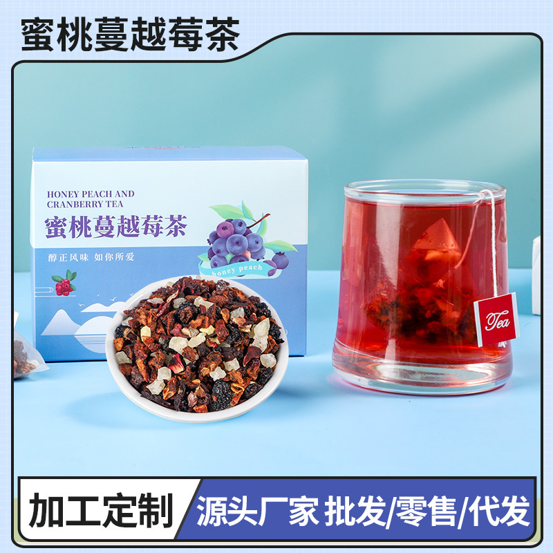 蜜桃蔓越莓茶oem代加工