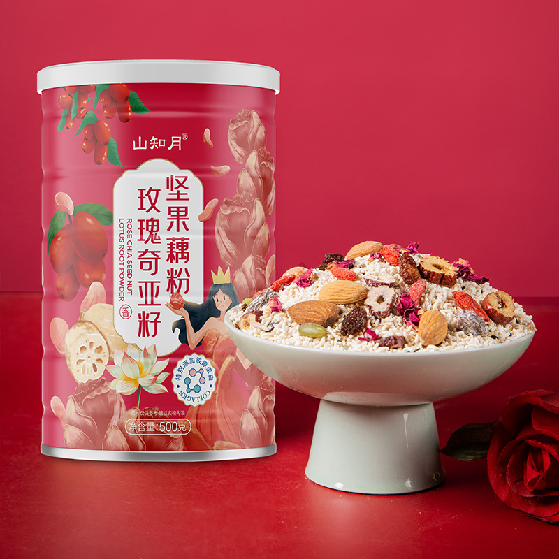 奇亞籽堅(jiān)果藕粉羹oem代加工