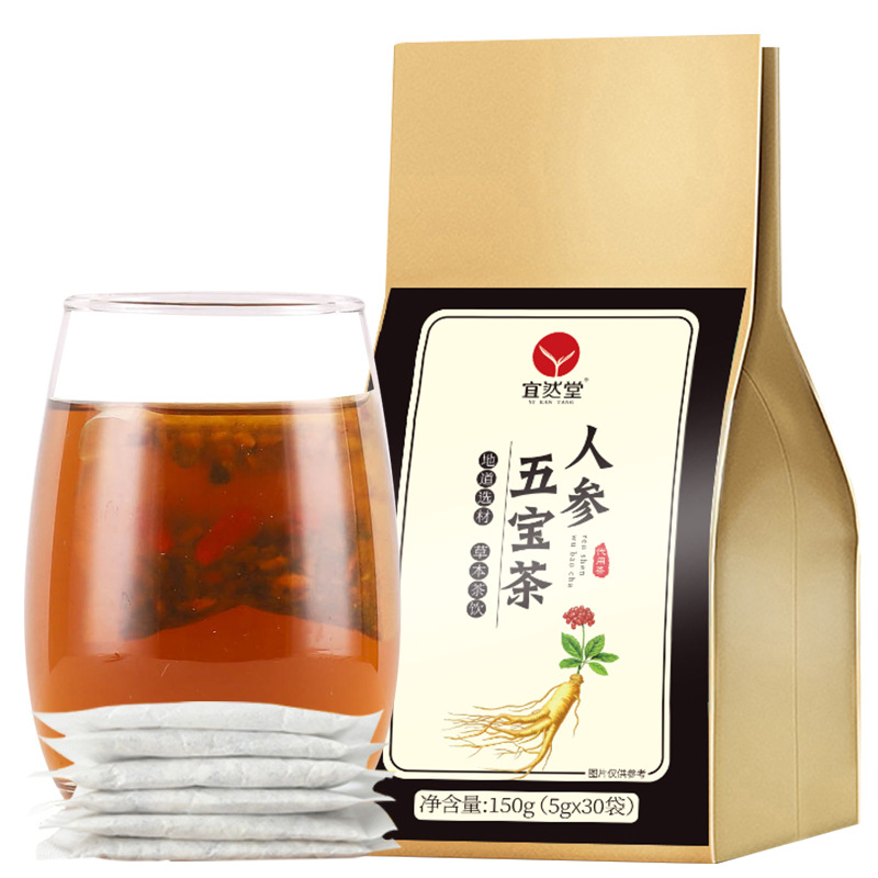 男人茶人參五寶茶OEM代加工