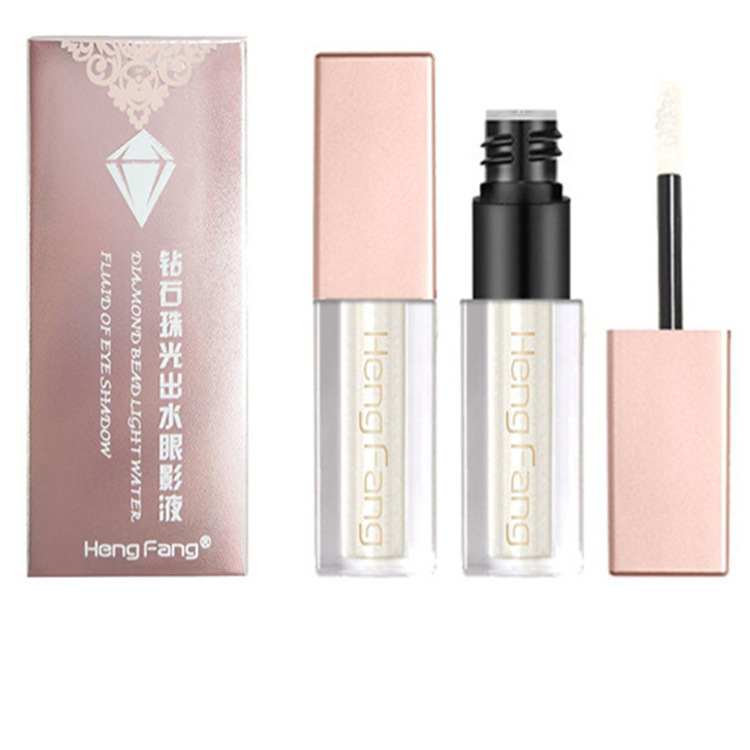 恒芳鉆石珠光出水眼影液眼線液眼影粉閃亮水潤(rùn)金蔥粉高光眼影液OEM代加工