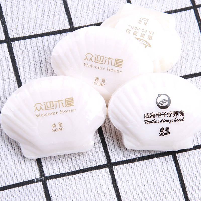 賓館酒店用貝殼皂 批發20g30g一次性香皂OEM代工廠