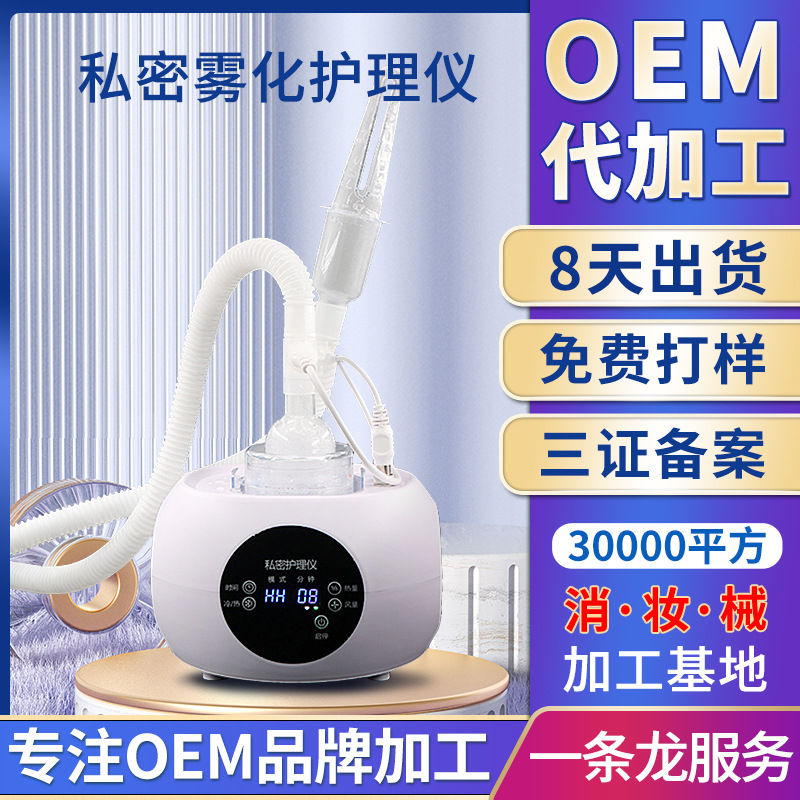 女性私密霧化臭氧儀美容院婦科私處護理清潔緊致熏蒸儀器批發工廠OEM代加工