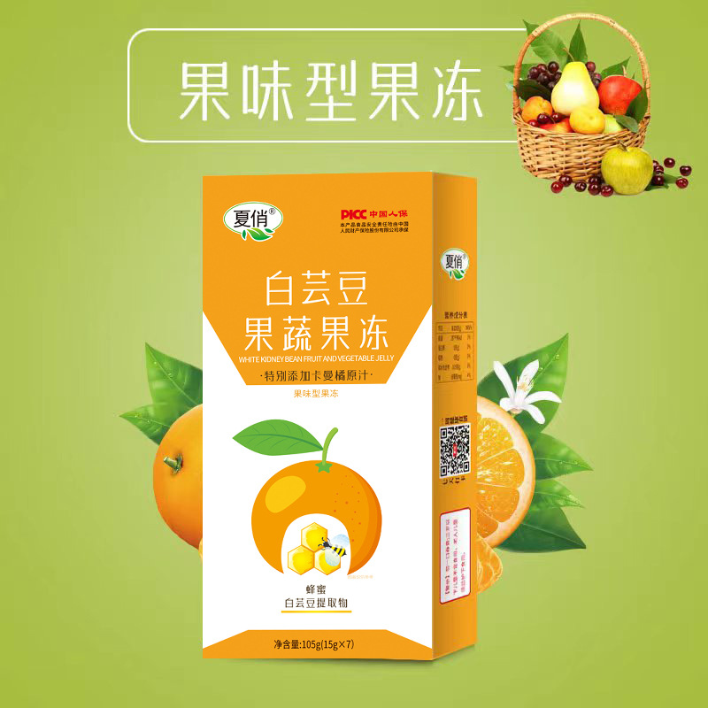 白蕓豆果蔬果凍 蜂蜜 果味型果凍 批發零售OEM代加工