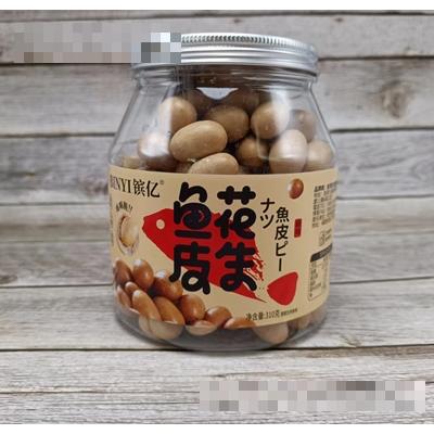 鑌億魚皮花生310g休閑堅果炒貨零食
