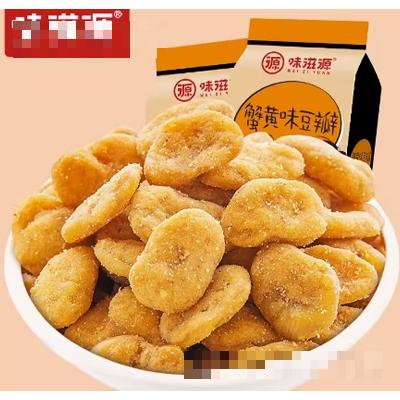 味滋源蟹黃豆瓣120g蟹黃蠶豆零食蘭花豆下酒菜網紅休閑零食品