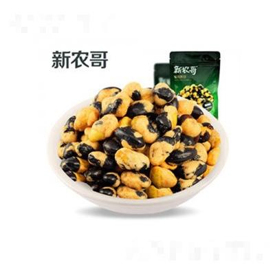 新農哥蟹黃味黑豆堅果炒貨零食休閑食品送女友零嘴