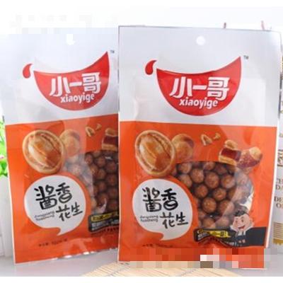 小一哥158g醬香花生休閑零食招商代理