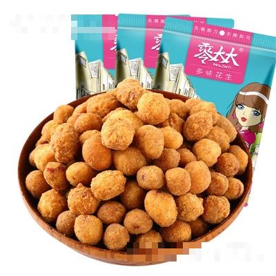 零太太年貨休閑零食多味花生