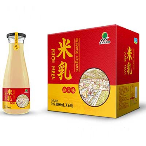 北大荒集團(tuán)米乳燕麥味1000mlx6瓶.jpg