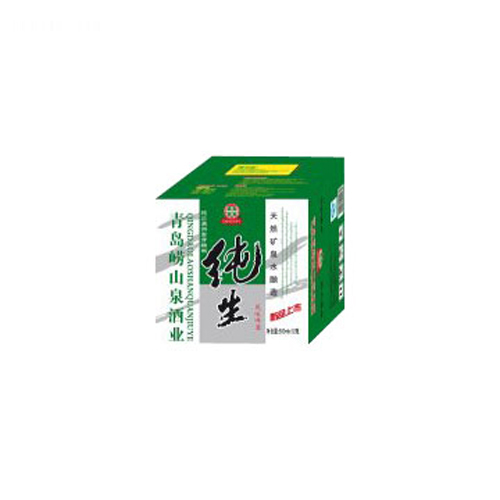 嶗山泉啤酒500ml開箱有獎純生.jpg