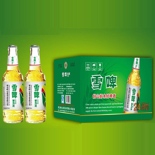 嶗山泉啤酒330ml白瓶雪啤.jpg