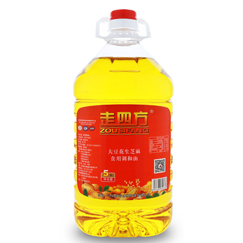 走四方大豆花生芝麻食用調和油5L.jpg
