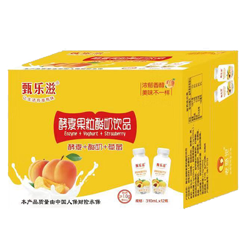 甄樂(lè)滋酵素果粒酸奶飲品 黃桃.jpg