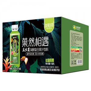 發財雨菓然相遇益生菌發酵奇異果汁460mlx15
