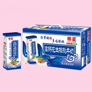 椰星高鈣核桃花生牛奶