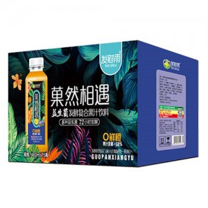 發財雨菓然相遇益生菌發酵鮮橙汁460mlx15
