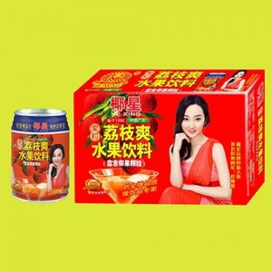 椰星荔枝爽水果飲料