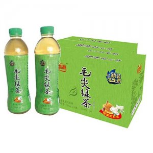飲思源毛尖綠茶箱裝500mlx15瓶