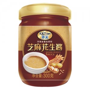 開天芝麻花生醬300克