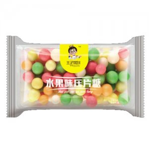 王子駕到水果味彩色壓片糖散稱