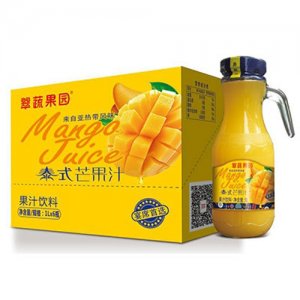 翠蔬果園泰式芒果汁果汁飲料1Lx6瓶,