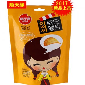 順天緣歐巴薯片100g