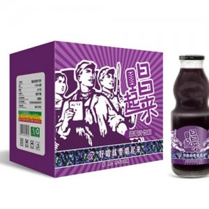 唱起來藍(lán)莓汁1.25Lx6瓶（葫蘆瓶）